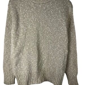 Winona knit beige light olive sweater